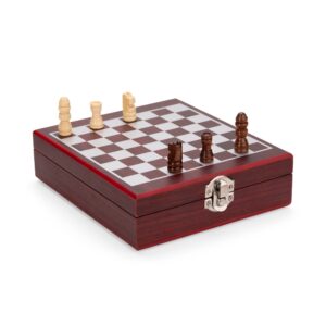 KIT VINHO XADREZ 4 PEÇAS