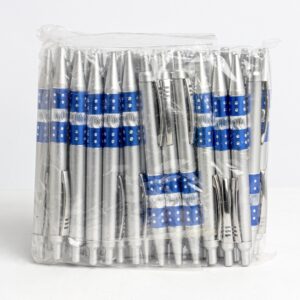 PACOTE C/ 50 PÇS CANETA PLÁSTICA