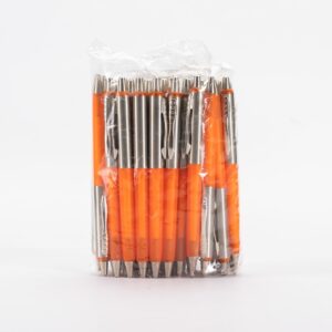 PACOTE C/ 50 PÇS CANETA METAL 4 ESTRELAS