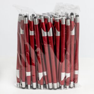 PACOTE COM CANETA PLÁSTICA TOUCH