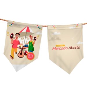 Bandeirolas Couche 250g Chanfrada Sem Verniz 203x288mm