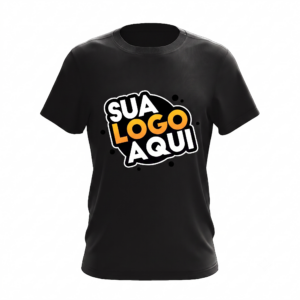 Camiseta personalizada em algodão