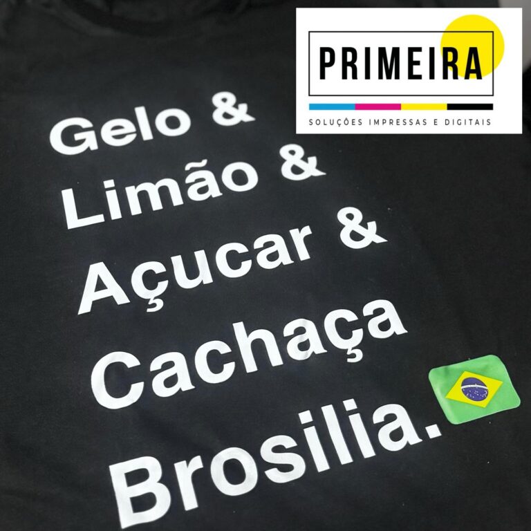  Camisetas Personalizadas em Brasília